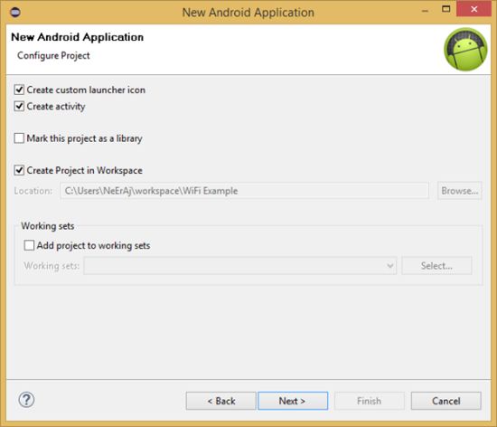 Configure Android Project